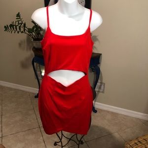 NWT Aooksmery M Cut Out Mini Dress